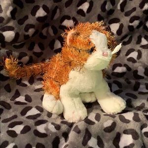 Orange stripped Alley cat